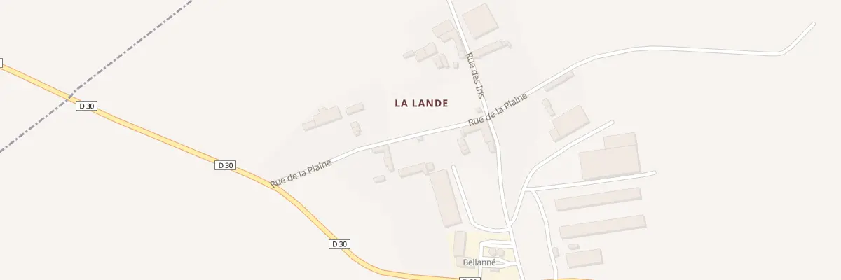 Plan du 4 Rue de la Plaine à Craon