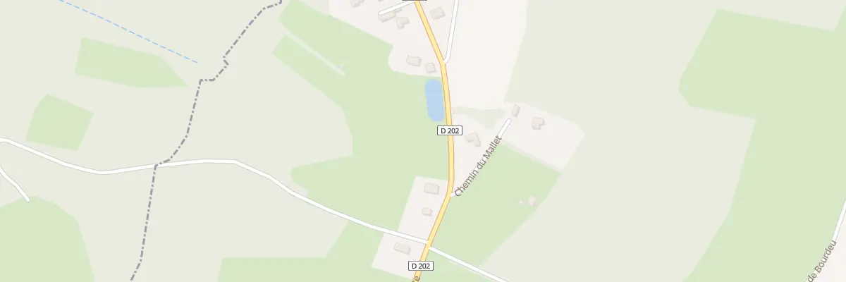 Plan du 111 Rte de Lahitte à Monségur