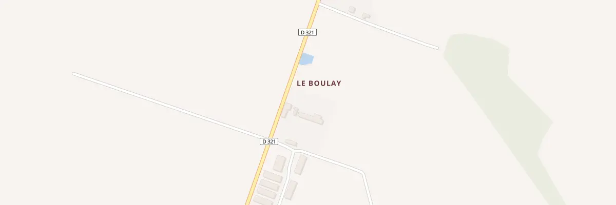 Plan du 6060 Le Boulay à Vasles