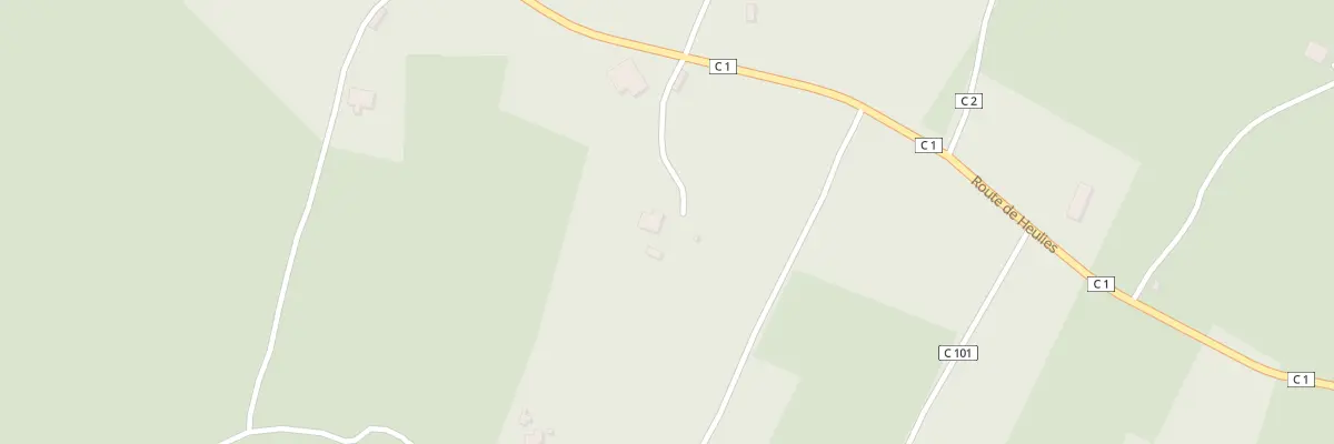 Plan du 2413 Rte de Heulies à Saint-Martin-Curton