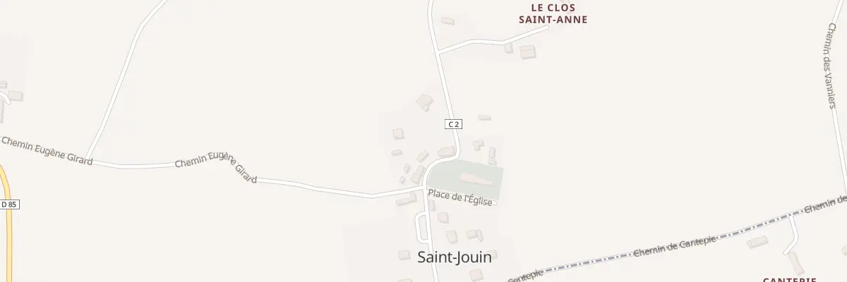 Plan du 17 Che de l’Église à Saint-Jouin