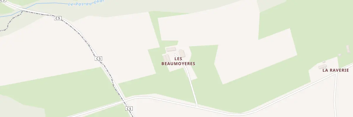 Plan du 2 Les Beaumoyeres à Ségrie