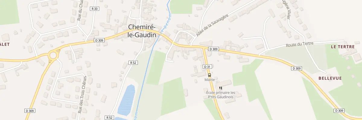 Plan du 17 Rue du Renom à Chemiré-le-Gaudin