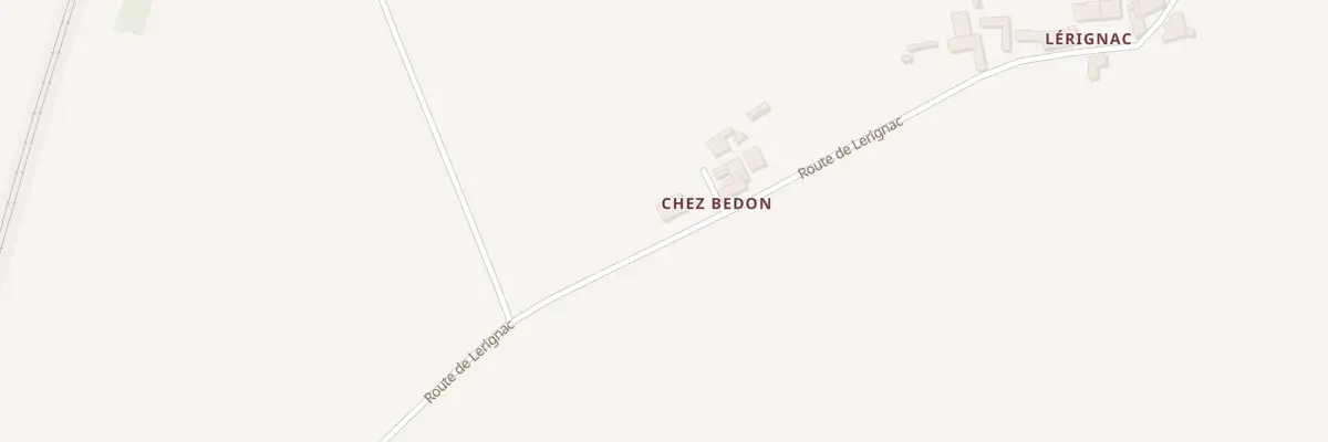 Plan du 7 Rte de Lerignac à Sainte-Souline