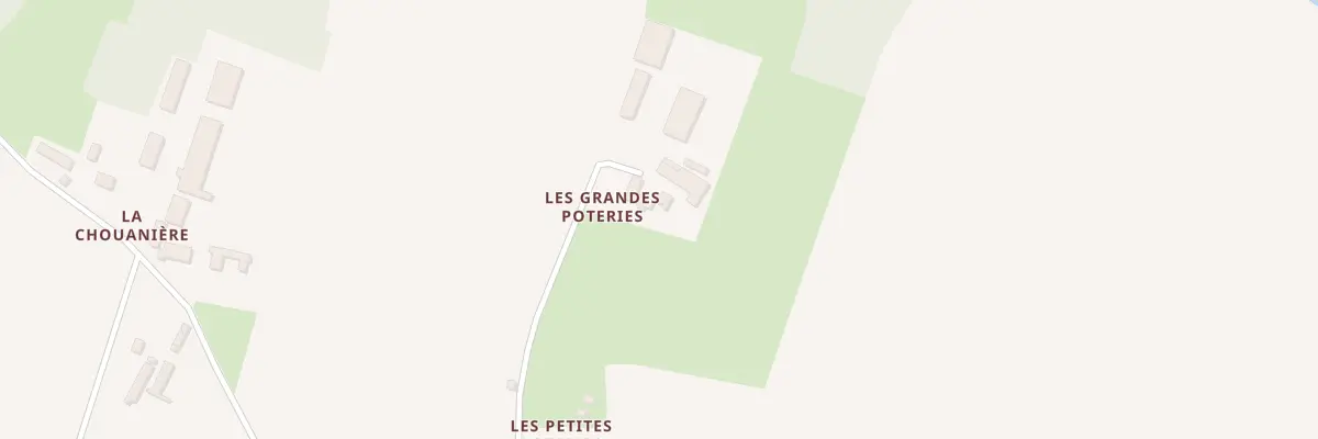 Plan du 1 Les Grandes Poteries à Ligron