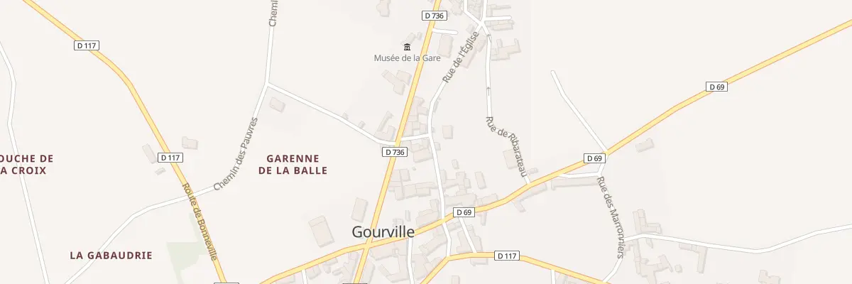 Plan du 85 Rue de l’Eglise - Gourville à Rouillac