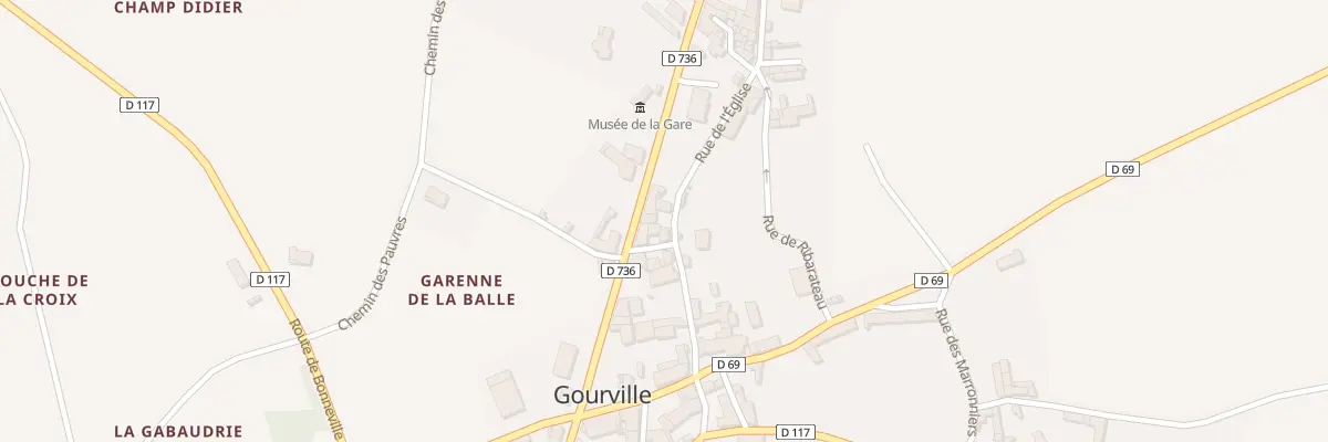 Plan du 111 Rue de l’Eglise - Gourville à Rouillac