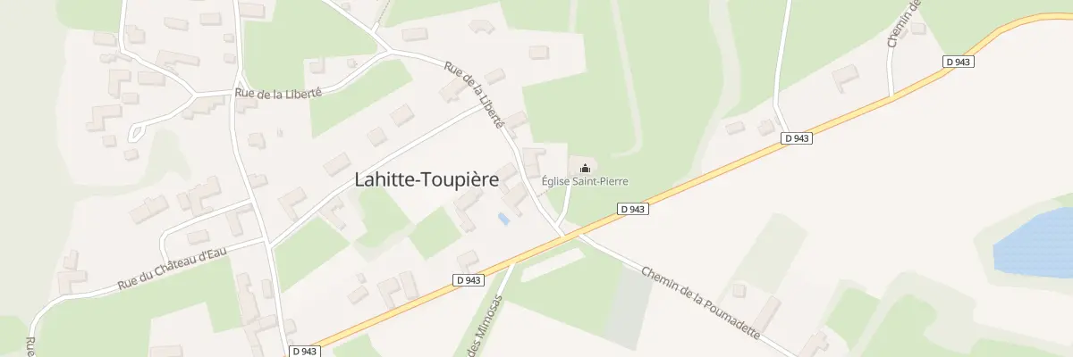 Plan du 4 Rue de la Liberté à Lahitte-Toupière