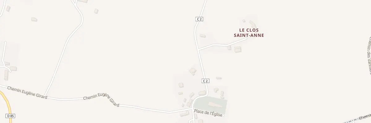Plan du 21 Che de l’Église à Saint-Jouin