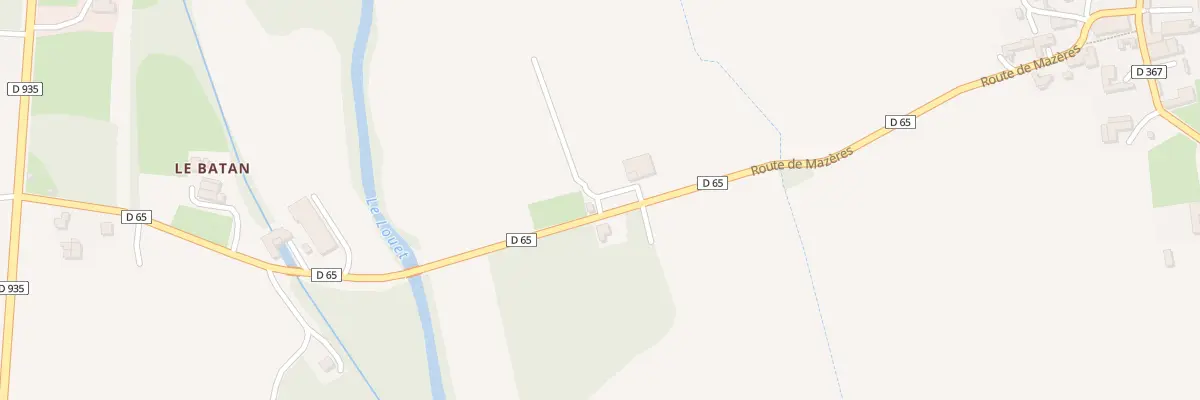 Plan du 5220 Mazeres Nord à Castelnau-Rivière-Basse