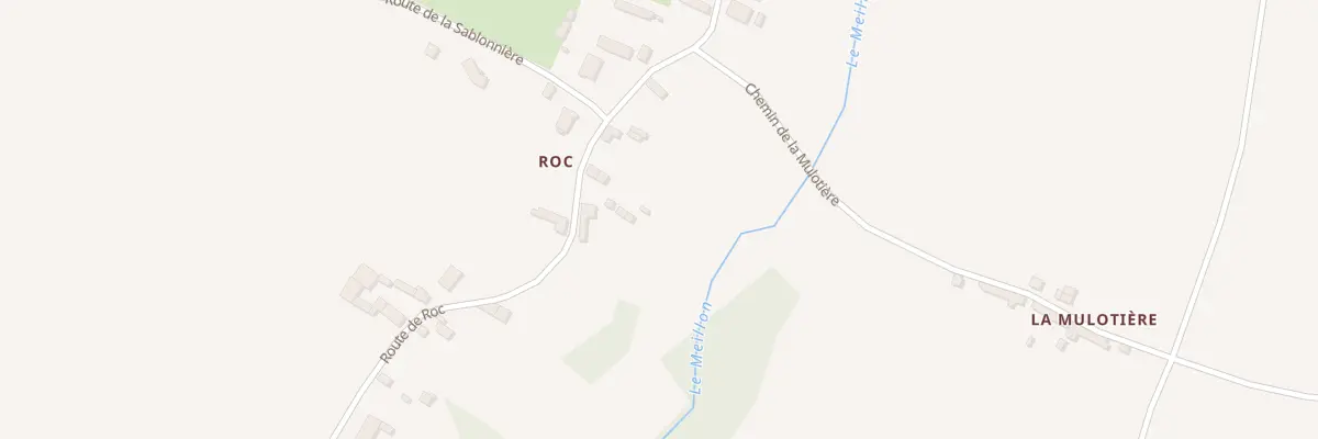 Plan du 745 Rte de Roc à Guêprei