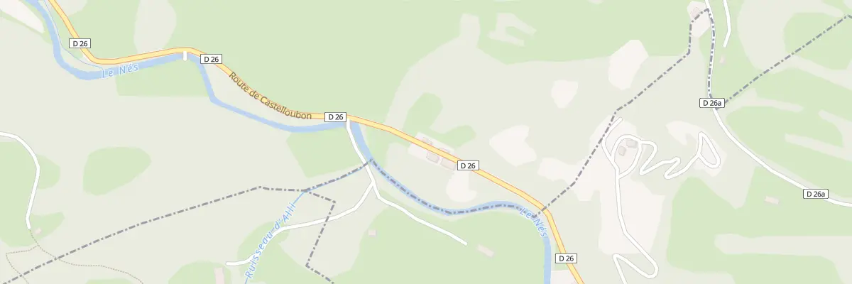 Plan du 5026 Le Village à Saint-Créac