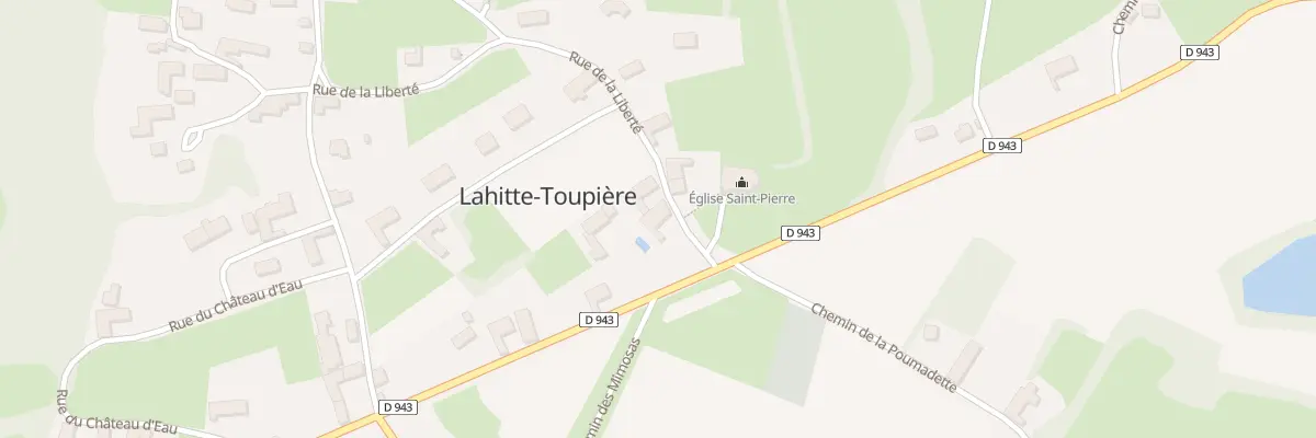 Plan du 3 Rue de la Liberté à Lahitte-Toupière