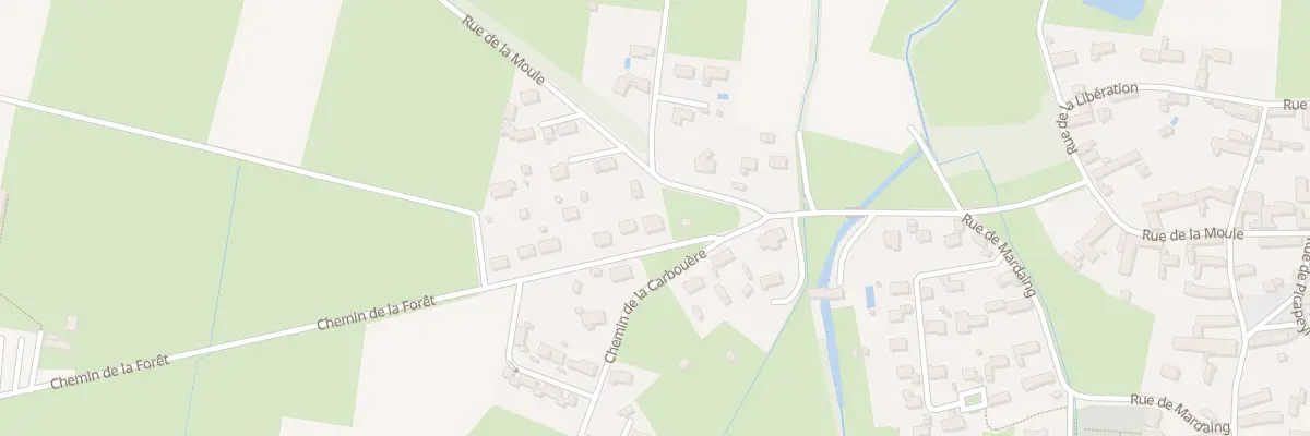 Plan du 2 Che de la Foret à Azereix