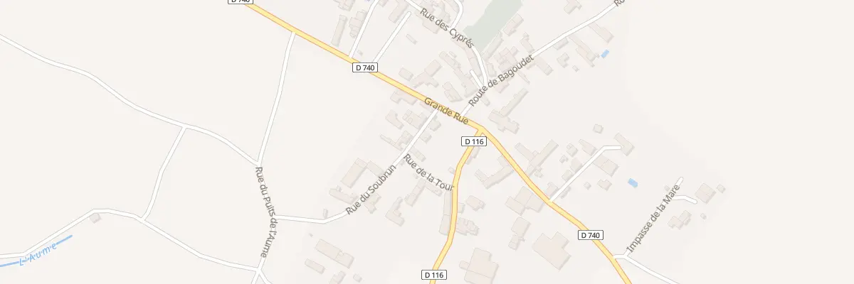 Plan du 3 Rue du Soubrun à Valdelaume
