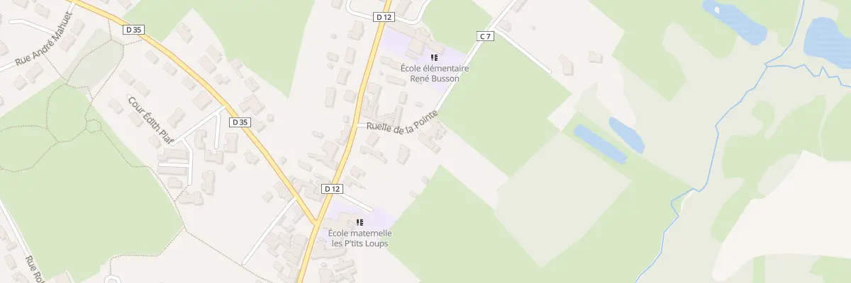 Plan du 1 Rle de la Pointe à Mézeray