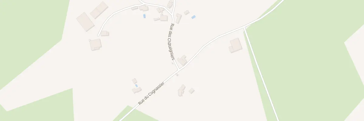 Plan du 2 Rue des Chataigniers aux Forges
