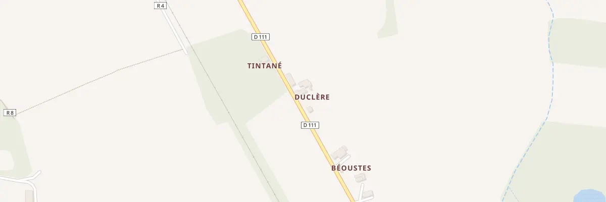 Plan du 1470 Rte d’Aignan à Urgosse