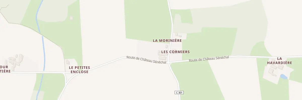 Plan du 3 Rte de la Vente à Clermont-Créans