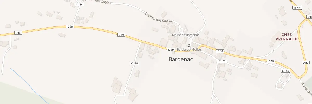 Plan du 8 Rue des Anciennes Forges à Bardenac