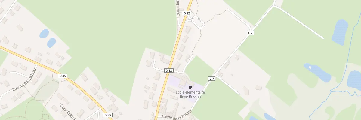 Plan du 25 Rue du Stade à Mézeray