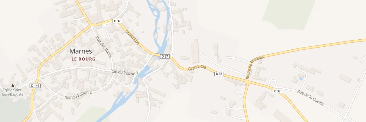Plan du 2 Rue de la Gargouille à Marnes