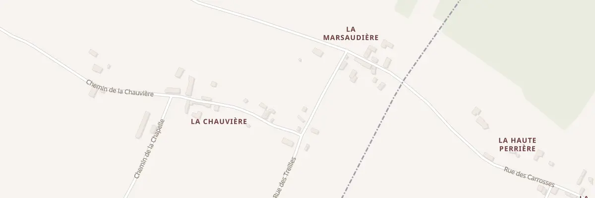 Plan du 6 Che de la Chauvière à Épieds