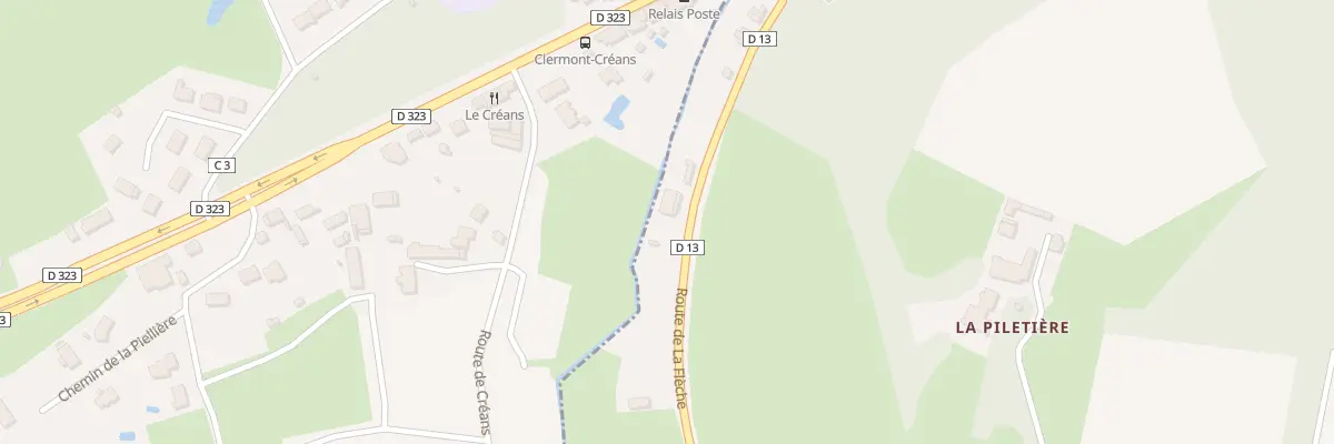 Plan du 5300 La Pilletiere à Mareil-sur-Loir