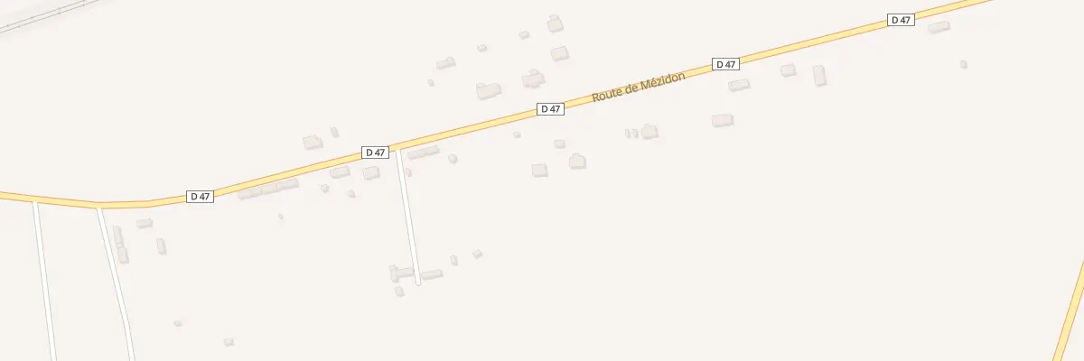 Plan du 6945 Rte de Mezidon -Mesnil Mauger- à Mézidon Vallée d’Auge