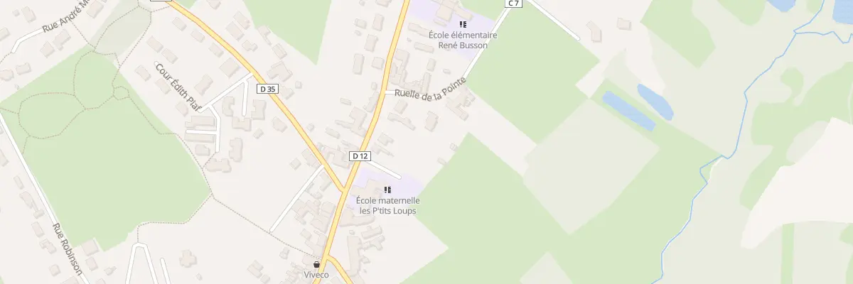 Plan du 7 Rue du Stade à Mézeray