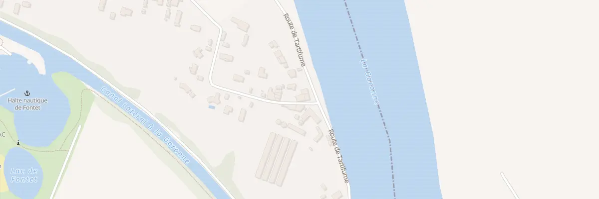 Plan du 357 Rte des Jardins Fleuris à Fontet