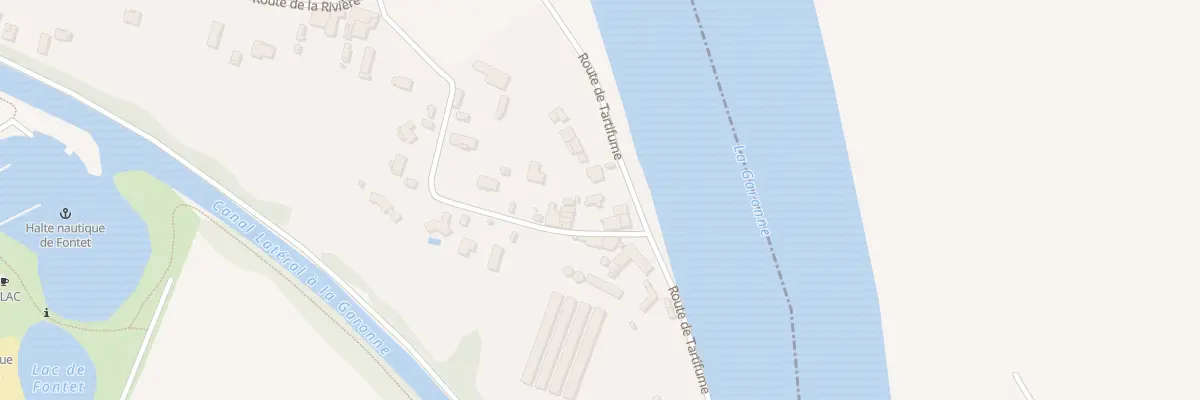 Plan du 360 Rte de Tartifume à Fontet