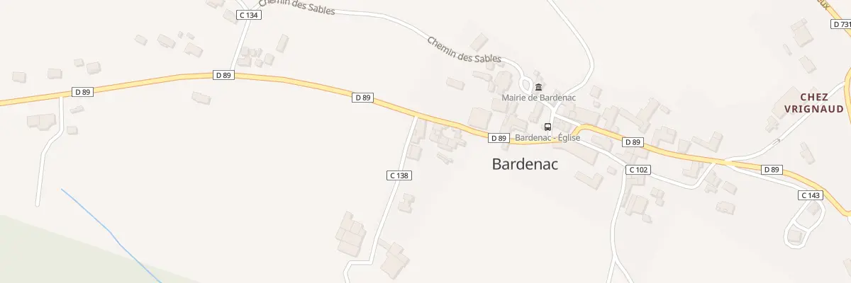 Plan du 5013 Bardenac à Bardenac