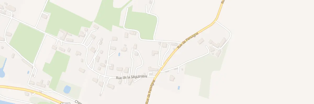 Plan du 5446 Penvigne à Villebernier