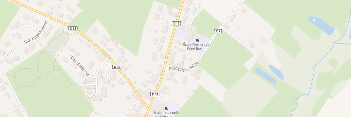 Plan du 4 Rle de la Pointe à Mézeray