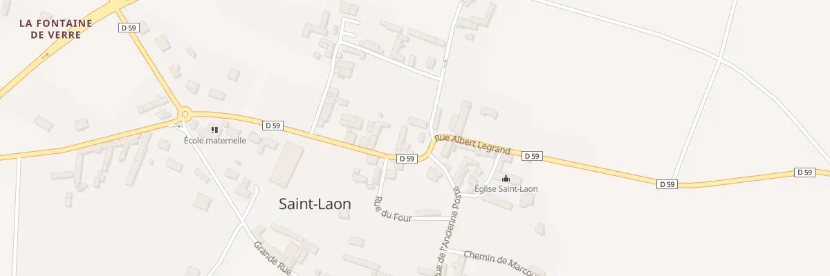 Plan du 5021 Pl Montbronn à Saint-Laon