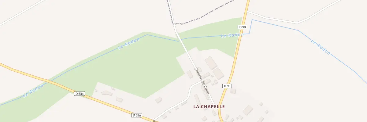 Plan du 5061 Le Radon au Marais-la-Chapelle