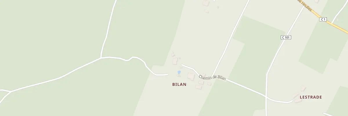 Plan du 230 Che de Bilan à Saint-Martin-Curton
