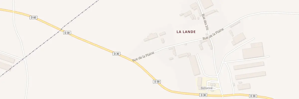 Plan du 3 Rue de la Plaine à Craon