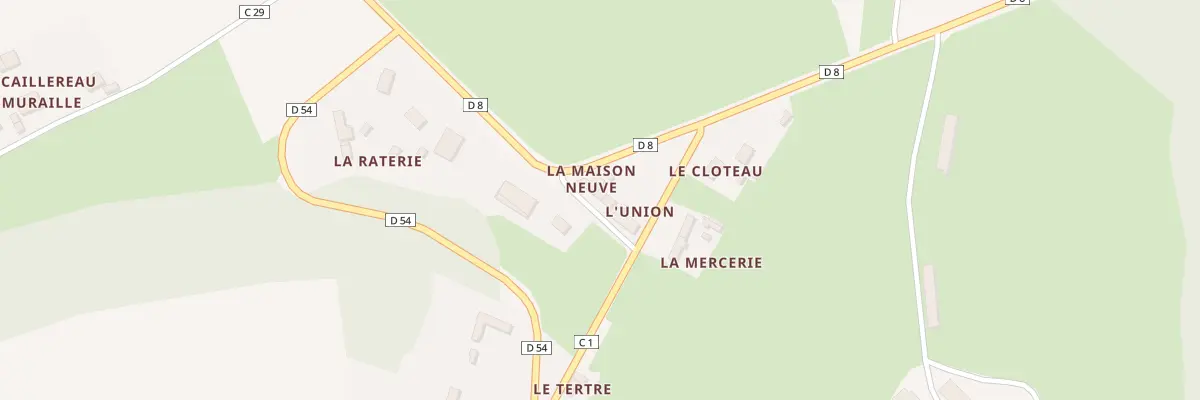 Plan du 5091 L’Union à Courcelles-la-Forêt