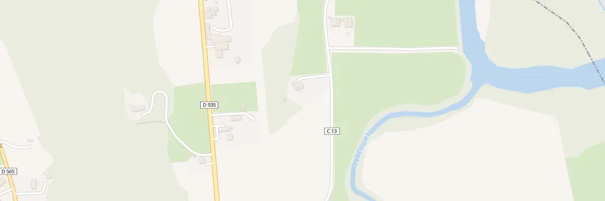Plan du 3 Che du Louet à Castelnau-Rivière-Basse