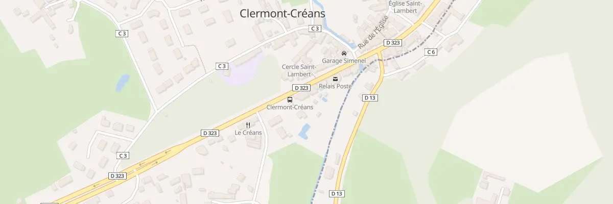 Plan du 23 Rue Nationale à Clermont-Créans