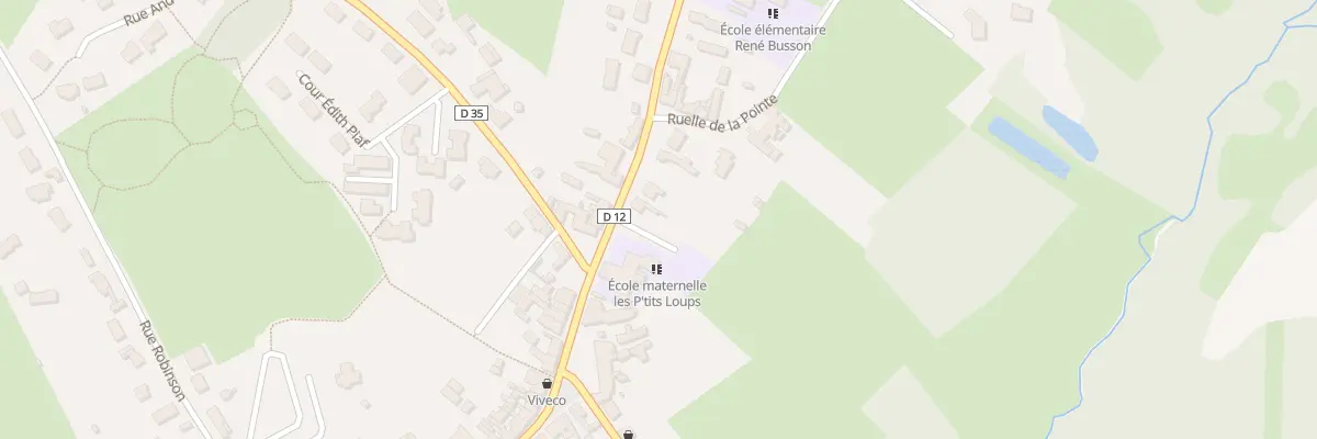 Plan du 1 Rue du Stade à Mézeray