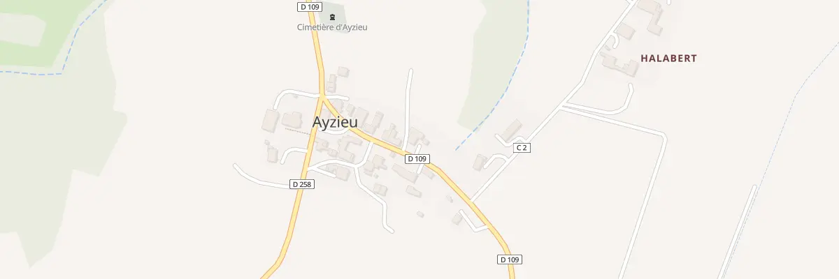 Plan du 11 Rue Principale à Ayzieu