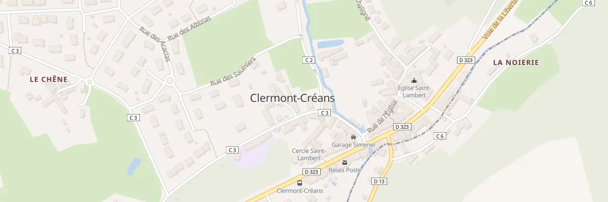 Plan du 3 Rue des Delices à Clermont-Créans