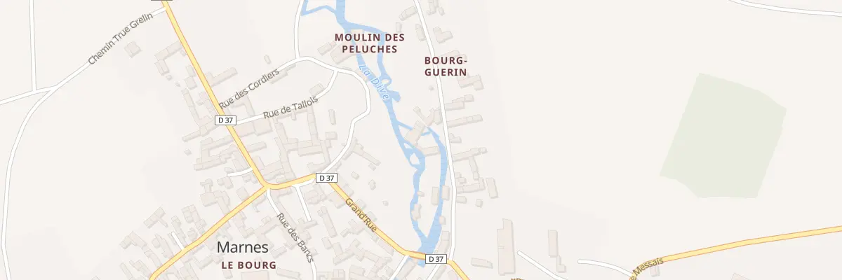 Plan du 9 Rue de la Gargouille à Marnes