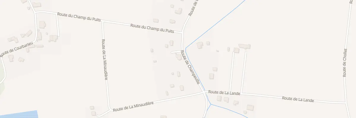 Plan du 189 La Minaudiere à Porchères