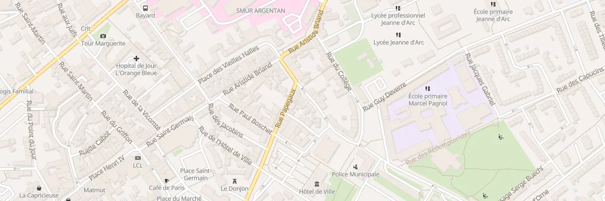 Plan du 9 Rue Ferdinand Buisson à Argentan