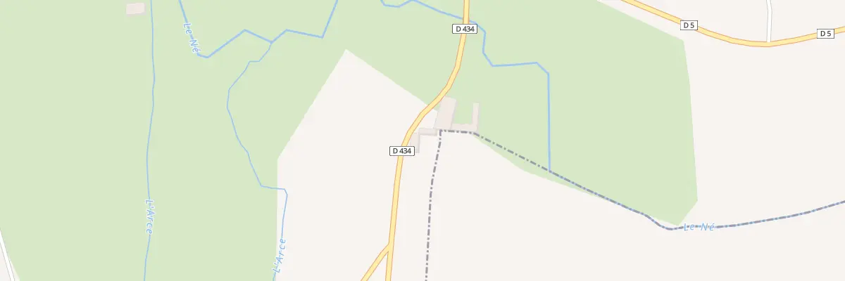 Plan du 3 Rte de Porcheresse à Val des Vignes