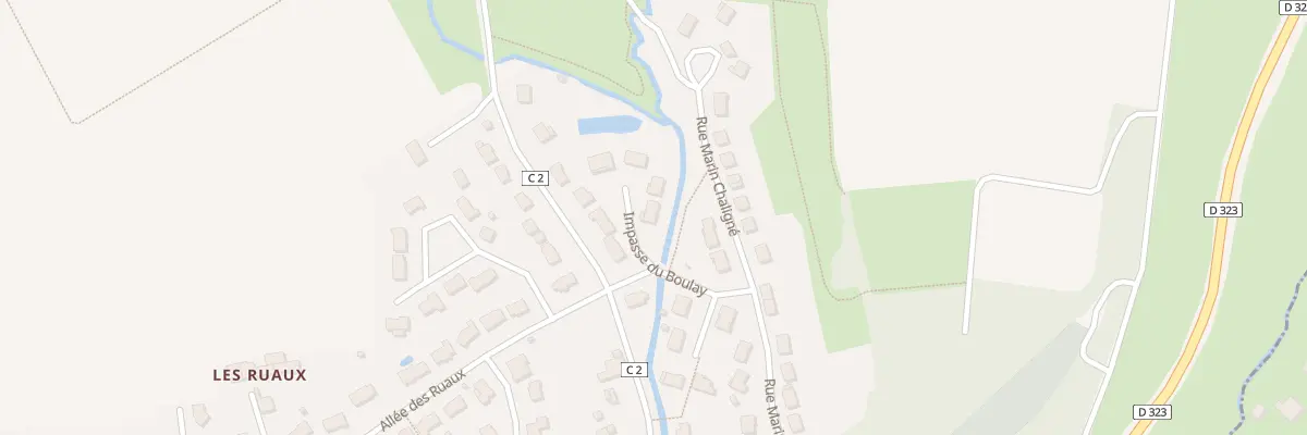 Plan du 1 Imp du Boulay à Clermont-Créans